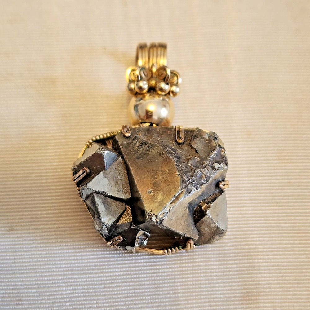 Starfire Designs Pyrite Pendant - Picture 4 of 14